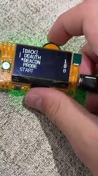 WiFi Deauther DSTIKE Mini ESP8266 test