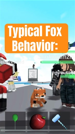 Typically Fox In Roblox: #roblox #shorts #viral #gaming