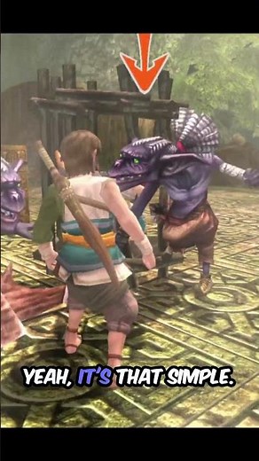 Rescuing Talo Without Using A Sword In Zelda: Twilight Princess
