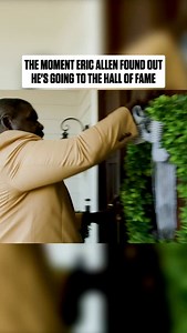 Eric Allen’s Hall of Fame knock 🥹 📺: #PFHOF25 Enshrinement — Aug. 2 on @nflnetwork 📱: Stream on #NFLPlus | NFL
