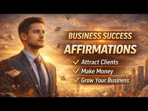 Business Success Affirmations | Money, Clients, Growth & Prosperity | Law of Attraction