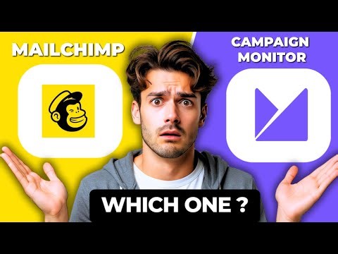 Mailchimp vs Campaign Monitor | Best Email Marketing Platform 2025