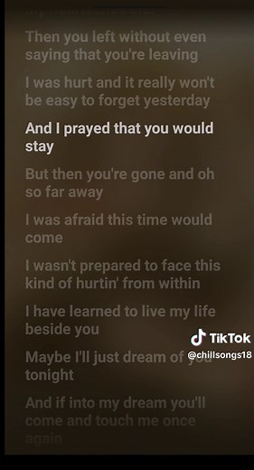 Till My Heartaches End Lyrics – I Was Afraid This Time