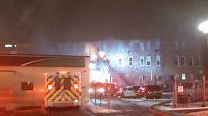 WXOW's Dustin Luecke gives you the latest on a building fire on Pearl Street in downtown La Crosse. More pictures here: http://bit.ly/3ctuszz | WXOW