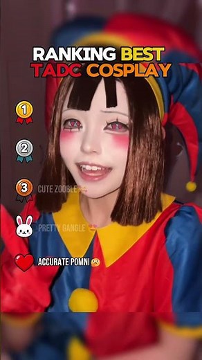 Ranking The Best Amazing Digital Circus Cosplays (Part-7) #tadc #cosplay #digitalcircus
