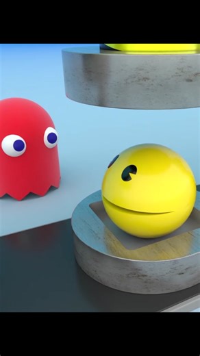 Pac-Man Ghost Challenge Animation
