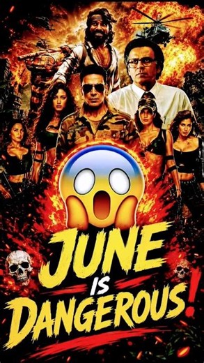June 2026 की 9 सबसे बड़ी Movies! (Who is No. 1? 🤔) #shorts#trending #sojafilms #shortsfeed #new
