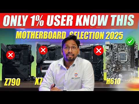 How to Choose the Right Motherboard in 2025 🔌 | PC Build Buying Guide