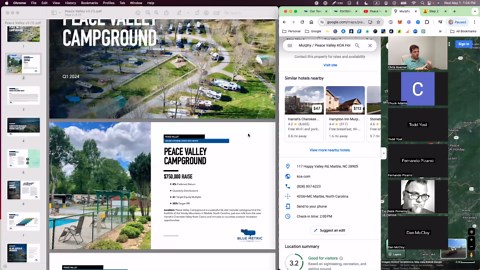 KOA RV park business investing webinar