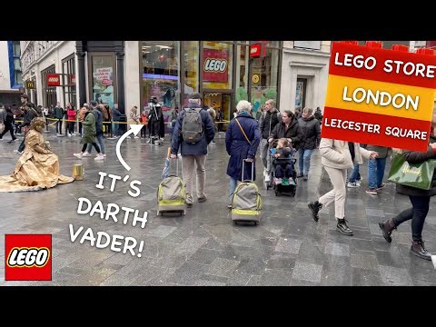 LEGO Store London (Leicester Square) Visit March 2024 + PAB Wall