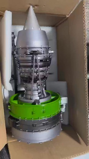 Turbofan Engine Model Kit that Works #reels | Tamonte Gaines