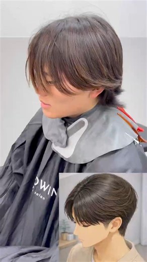 【曲がる縮毛矯正✖️トリートメント】新宿メンズ美容師によるメンズカット×縮毛矯正×トリートメントで大変身！#曲がる縮毛矯正 #縮毛矯正 #メンズ縮毛矯正 #毛流れセンターパート #センターパート