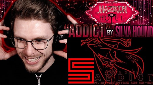 Vapor reacts #1023 | New Hazbin Hotel song Addict by Silva Hound ft. Angel Dust/Chi Chi reaction!