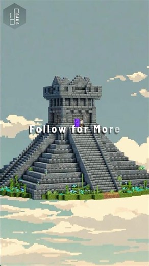 Minecraft Tuff Pyramid Nether Portal | Bite-Sized Temple Build