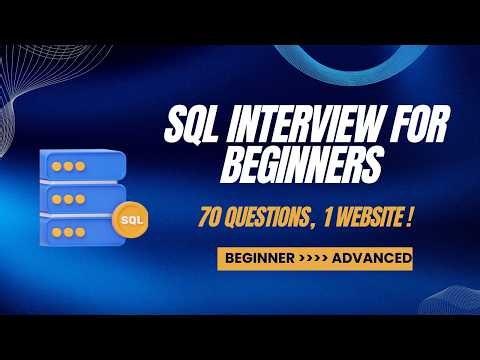 70 SQL Interview Questions Practice Series - Part I
