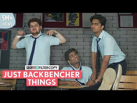 FilterCopy | Just Backbencher Things | Ft. ‪@ManishKharage‬, Shashwat Chaturvedi & Jeet