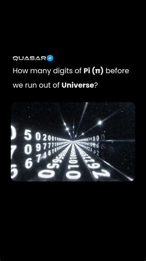 Quasar Quest | Beyond Astrophysics | How many digits of Pi exist isn’t the right question. The better question is how many can reality actually hold. Every digit of Pi is... | Instagram