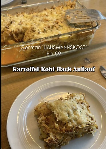 Kartoffel-Kohl-Hack Auflauf: Einfaches Rezept