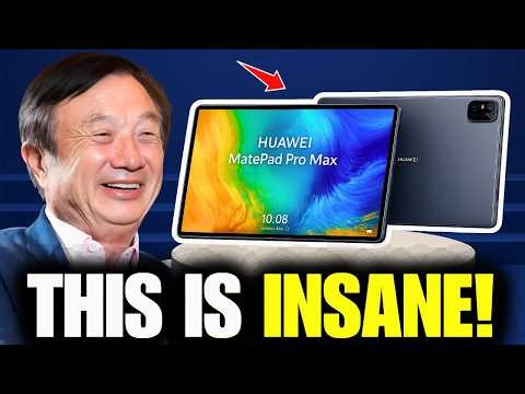 Huawei JUST LAUNCHES The MatePad Pro Max… New Chip + 20GB RAM SHOCKED US!