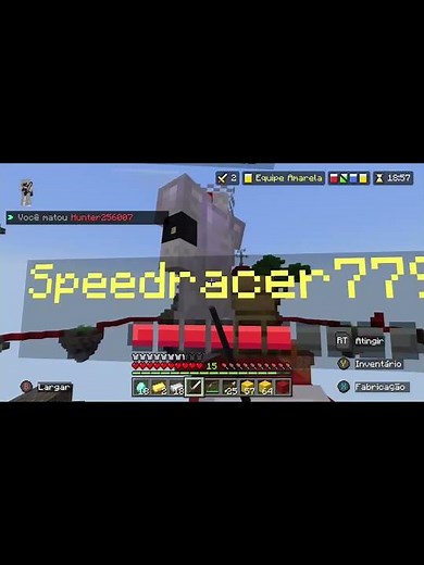 god aim #bedwars #minecraft