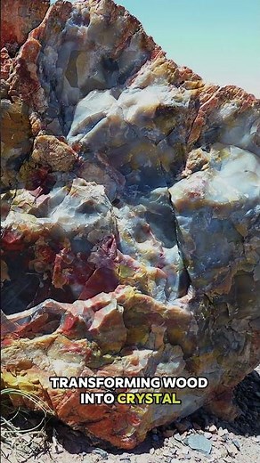 Rainbow Forest of Stone: Arizona's 225-Million-Year-Old Crystal Trees 🌈