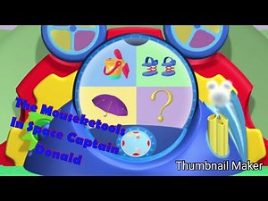 The Mouseketools In Space Captain Donald