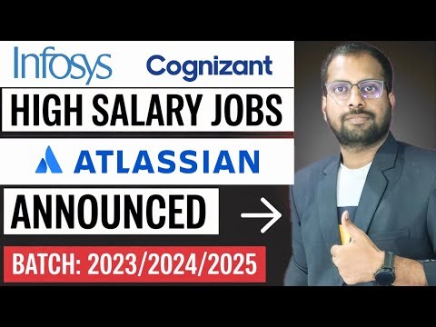 Infosys New Hiring Announced | Atlassian, Cognizant, Volvo, Crisil Jobs Don't Miss