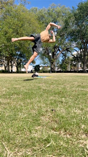 Lord of Corks #louisvilletricker #menshealth #source #tricking #grass #cork #monk #athlete