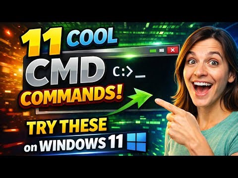 11 Cool CMD Commands You Should Try on Windows 11!