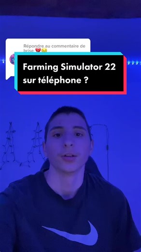 Farming Simulator 22 sur téléphone : Réponse à @brise 💔😣