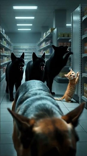 Cute cat and dog moments best friends forever