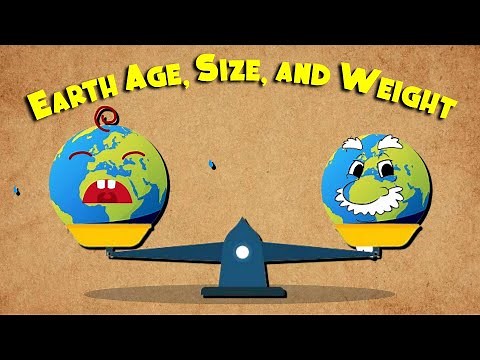How Old Is The Earth And How Big ? | Kids Learning | #education