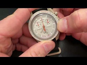 How To Set The Time On A Swatch Omega Moonwatch