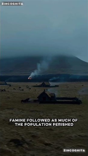 1783 Laki Eruption — When Toxic Fog Poisoned Europe #shorts