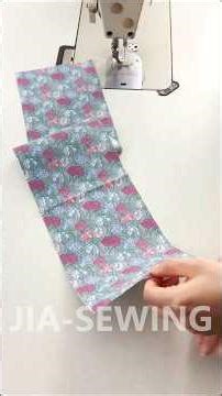 Drawstring Pouch💰✨ | DIY | Quick Sewing Tips No.363