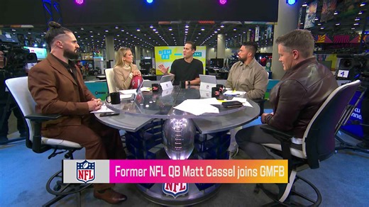 Co-host of the 'Lots to Say' podcast, former Pro Bowl NFL QB Matt Cassel joins 'GMFB'