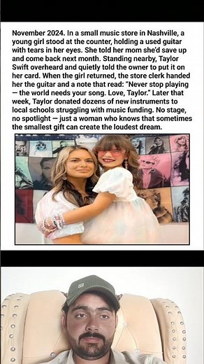 A little girl’s dream almost ended — until Taylor Swift walked in.” 🌟