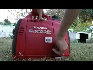 Honda eu1000i generator (testing review noise)