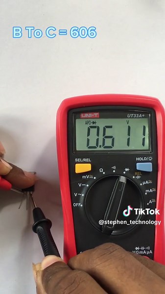 How to Test a TRANSISTOR with a Multimeter