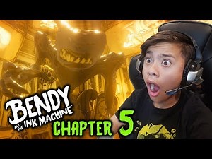 BENDY AND THE INK MACHINE - CHAPTER 5!!! The Final Battle! It's OVER!