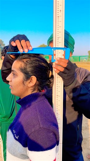 ❤️‍🔥Height Measurement #viralvideo #love #height #delhipolice #running #sscgd #motivation