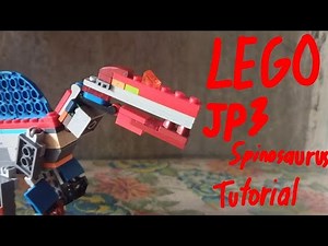 Lego jp3 spinosaurus tutorial requested by @Kiaracooler-kc2