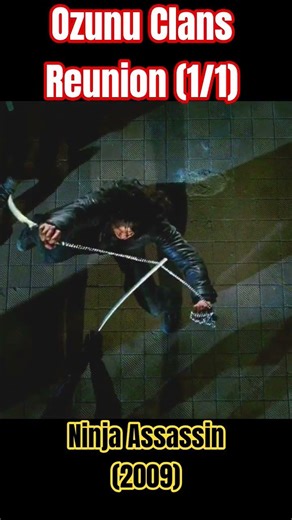 Ozunu Clans Reunion (1/1) | Ninja Assassin (2009) Scene Recap #shorts