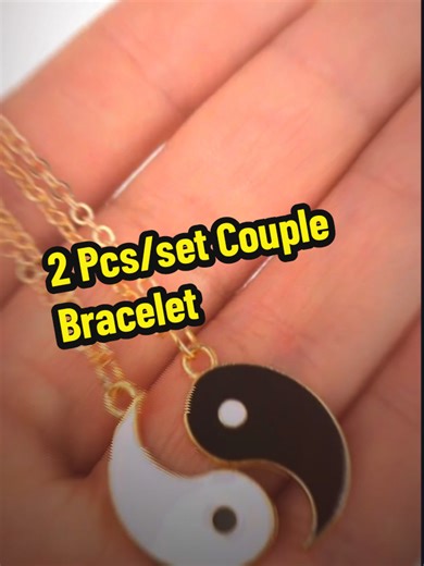 Elegant 2 Pcs Couple Bracelet Set for Best Friends