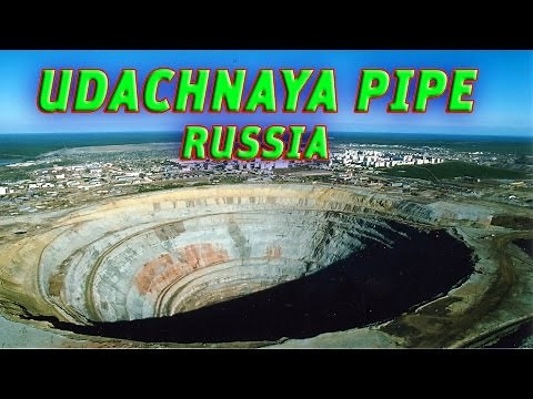 The Giant Holes: Udachnaya Pipe, Russia #Vendora