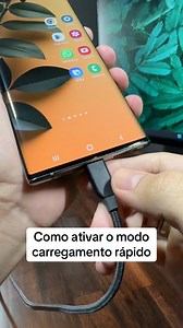 1.3M views · 5K reactions |  Como ativar o modo carregamento rápido do celular  #celular #dicas #tutorial | Jesse Tech Dicas | Facebook