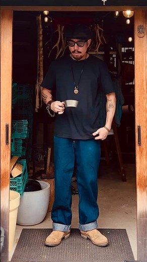 UNIQLO T-shirt outfit / ユニクロ黒Tシャツコーディネート #ootd