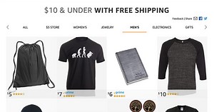 Amazon's new $10 & under section has tons of cool items with free shipping