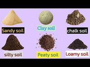 Types Of Soil For Kids| 6 types of soil |Layers of soil |Different types of indian soil