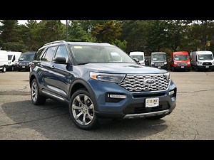 2020 Ford Explorer Platinum Review - Start Up, Revs, and Walk Around